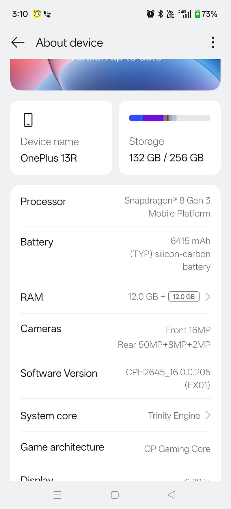 One Plus 13R 0
