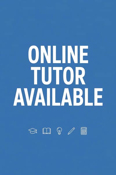 tutor available