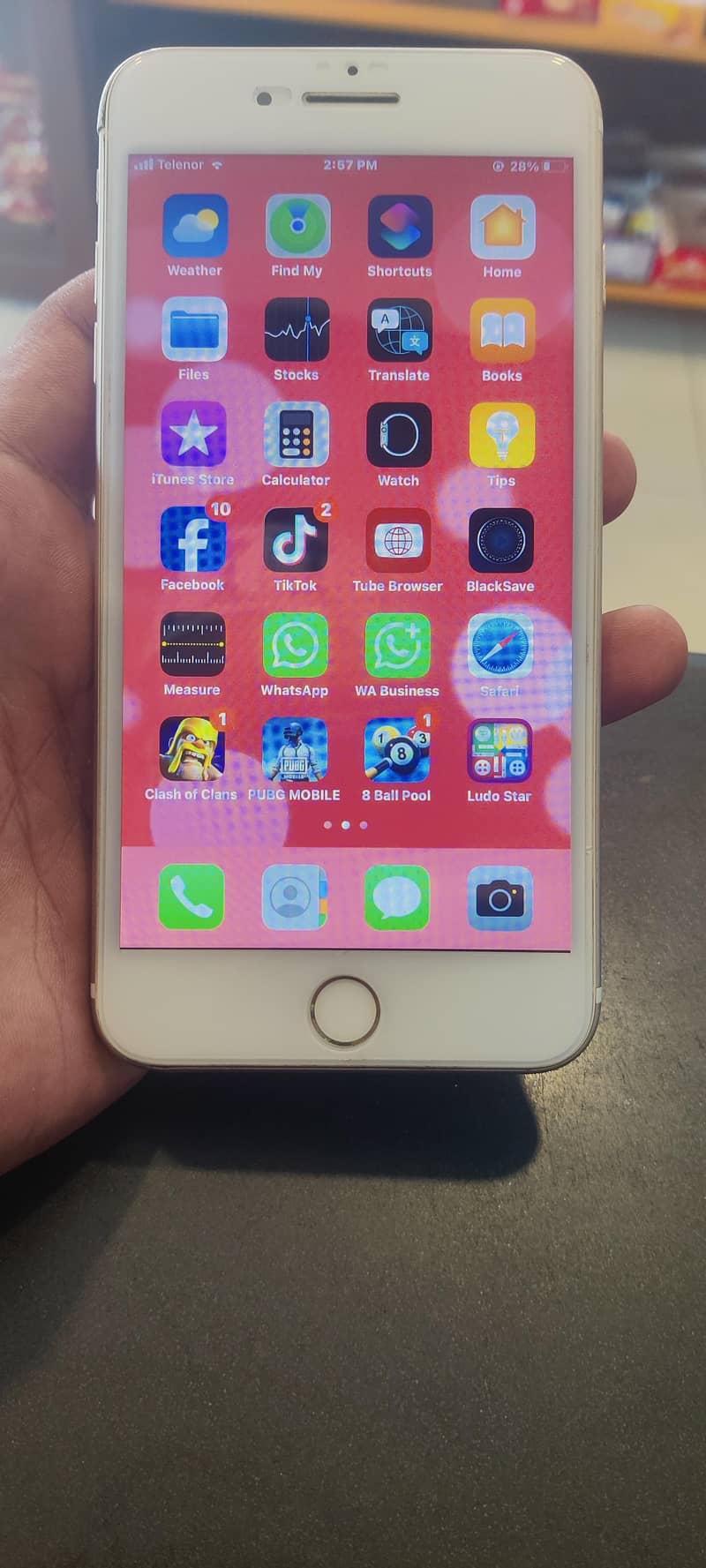 32 GB iphone 7plus original 5