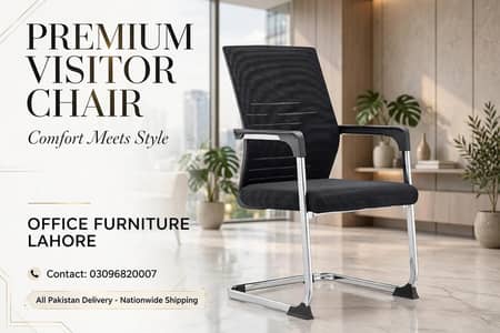 Premium Office Visitor Chair | Office Furniture Lahore