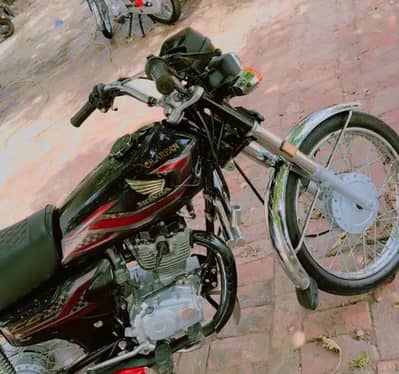 CG125 BLACK 2024 MODEL