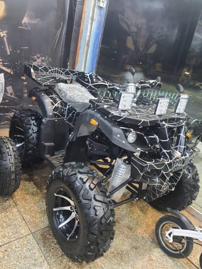 Full size 12 no tyre Atv 250cc quad 4 wheel delivery all Pakistan