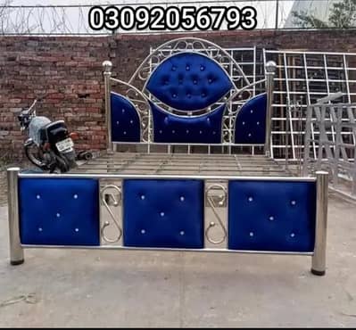 new Stainless Steel Double Bed | King Size bed | Single beds | Bed Set