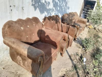 SOFA SET WITH DEWAN
