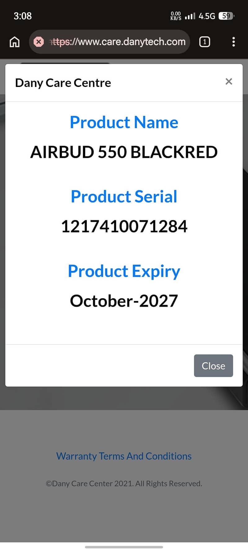 AUDIONIC EARBUD 550 3