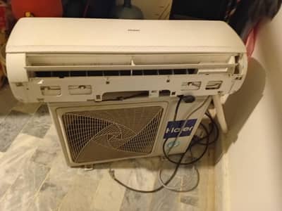 haier ac DC inverter 1 ton ac running condition