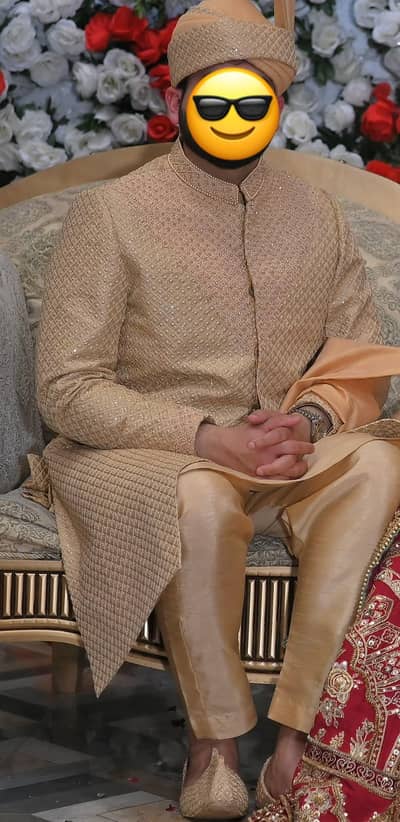 Sherwani with kurta pajama