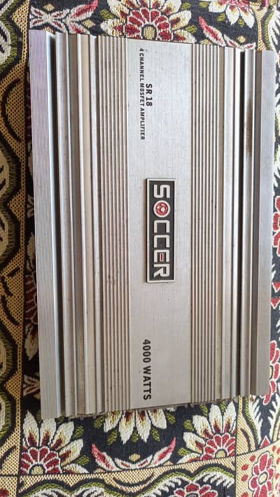 Kicker speakers amplifier and subwoofer