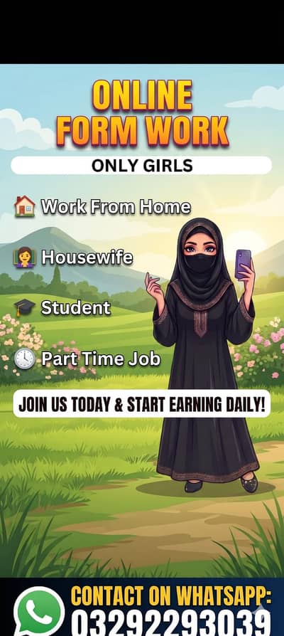 Online job for girl's