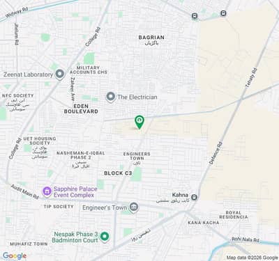 10 Marla Plot for Sale in F3 Block, IEP Engineers Town Lahore 155 Lac