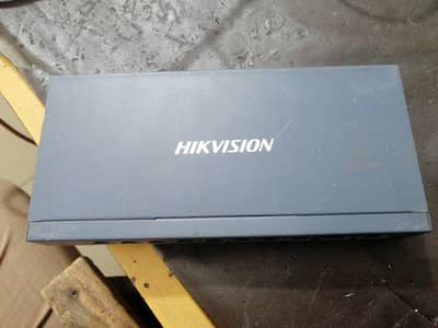 hikvision 8 port poe switch