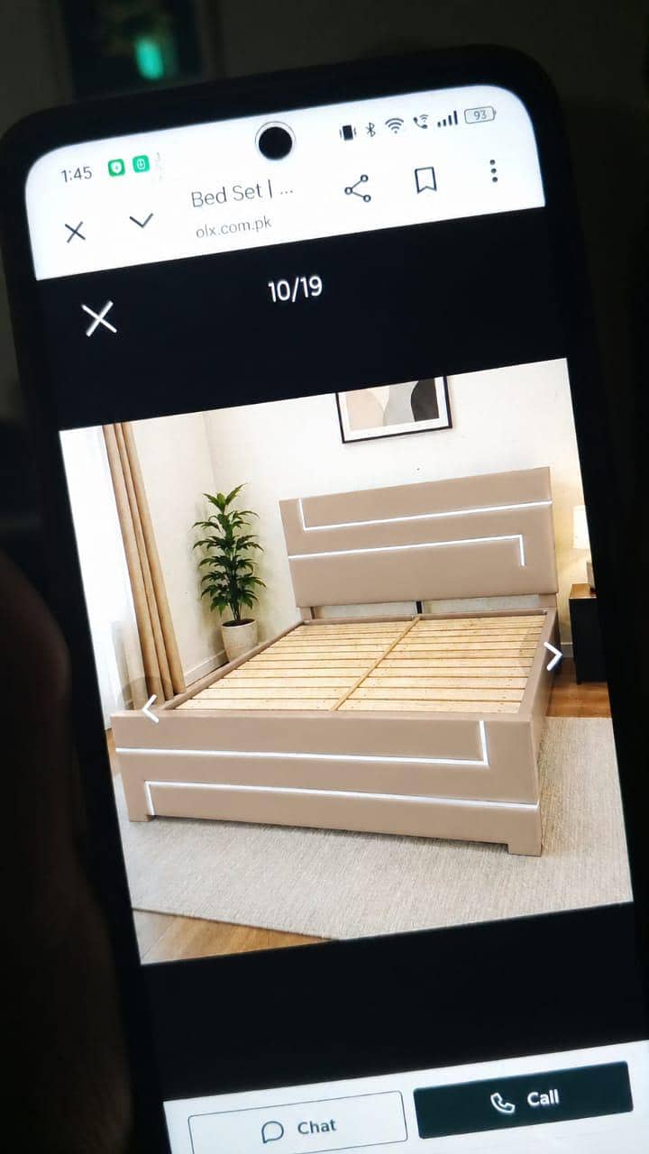 bed set/Double bed/king size/bed room set 9