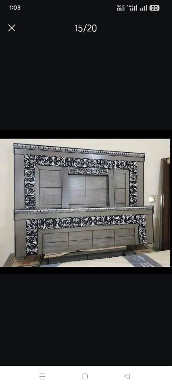 bed set/Double bed/king size/bed room set 16