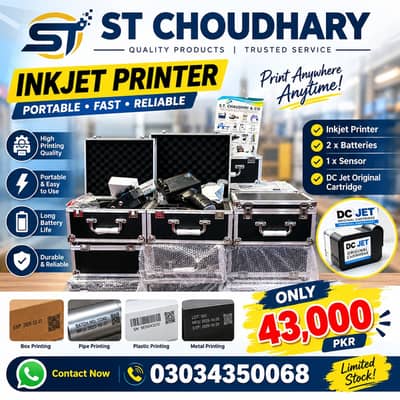 Inkjet Printer / Two Batteries One Sensor And Dc inkjet printers