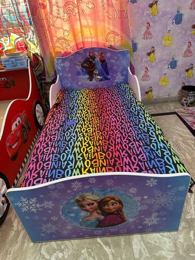 kids character bed