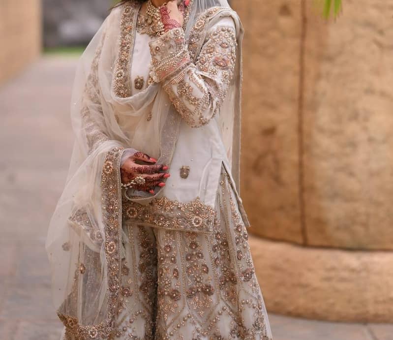 bridal maxi/walima maxi/walima dress/designer walima maxi 7