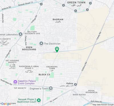 2 Kanal Residential Plot for Sale in F4 Block, IEP Engineers Town Lahore 370 Lac