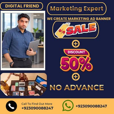 Professional Social Media Post & Marketing Ad Banner Design Services