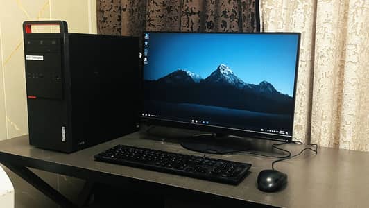 Lenovo tower M900 i5 6th generation 3.20hz with all accessories
