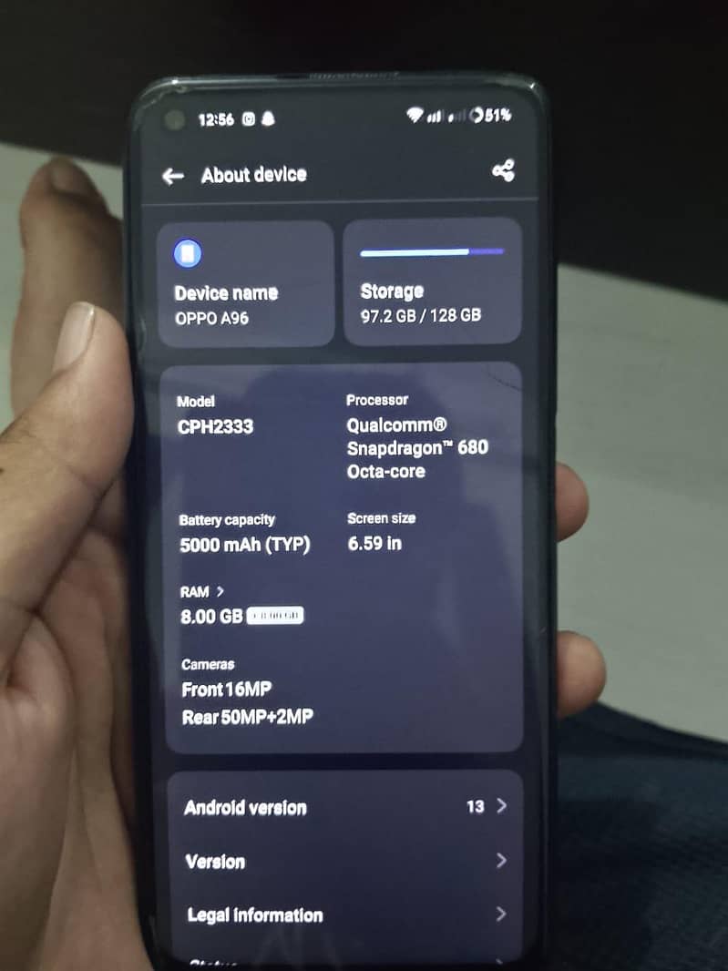 OPPO A96 1