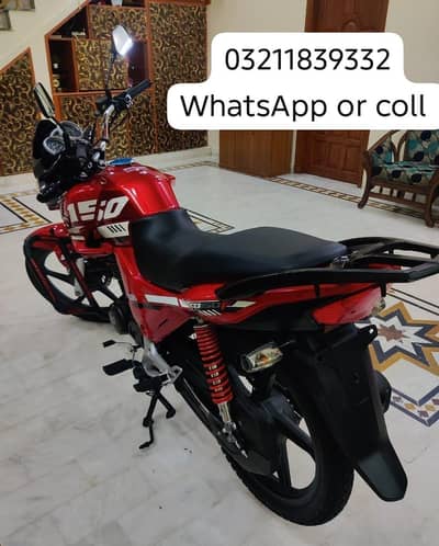 Honda CB 150 F urgent sale 03211839332