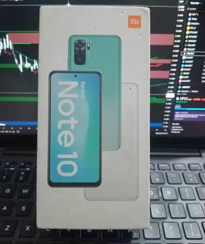 Xiaomi Redmi Note 10 neat condition with box 4+2ram 128gb