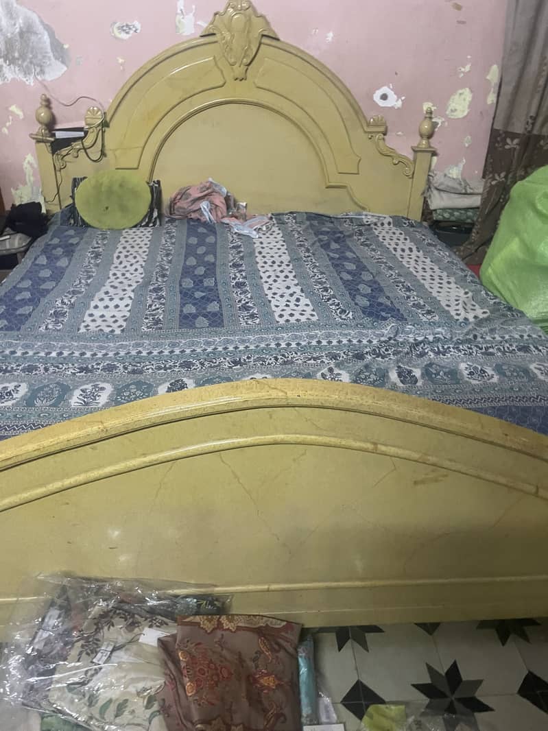 Sheesham wood bed 3