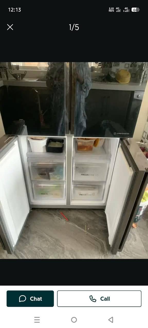 double door fridge 1
