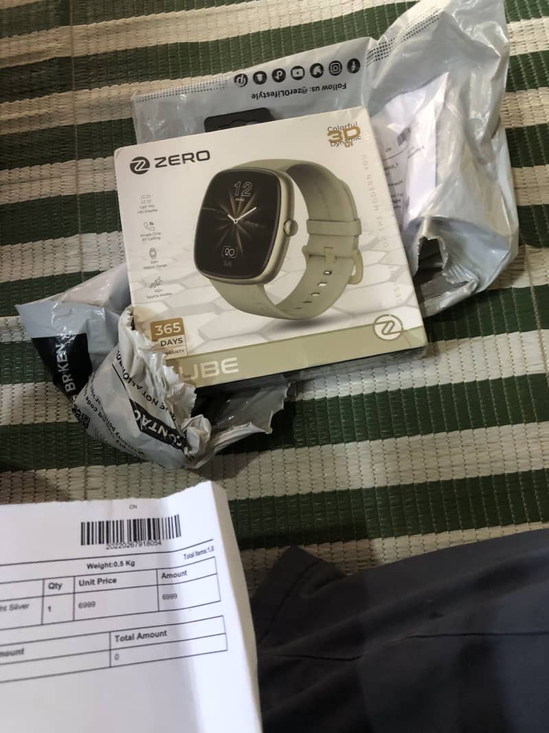 Zero Qube smart watch 3