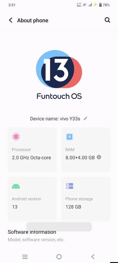 Vivo Y33s