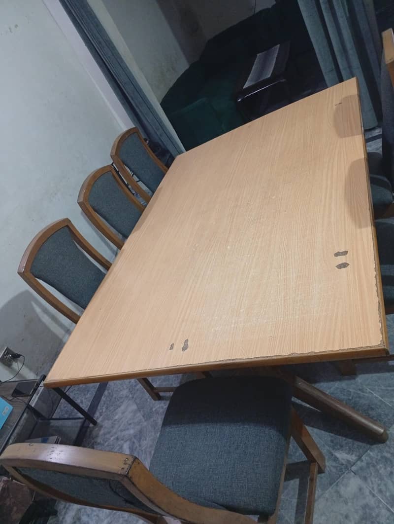 dining table with 6chairs 1