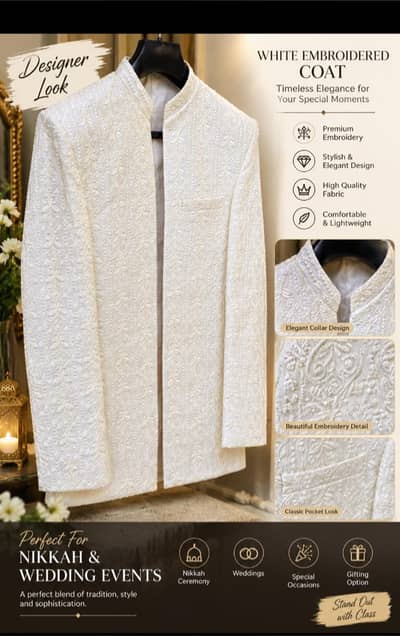 embroidered coat