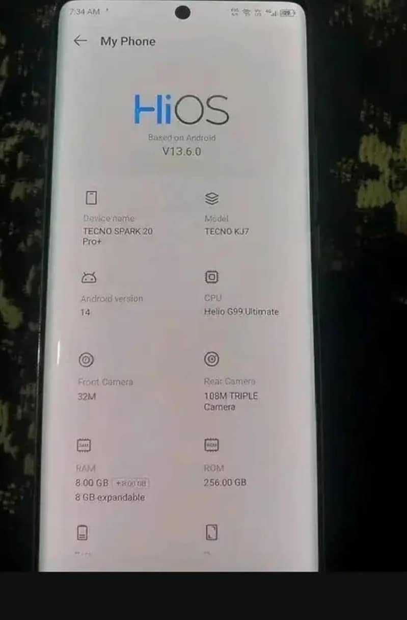 Tecno Spark 20 Pro Plus 4