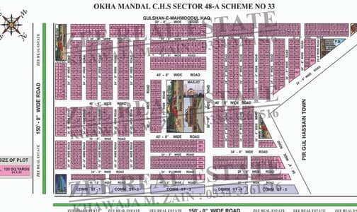 Residential Plot for Sale in Okha Mandal Cooperative Housing Society, Karachi
