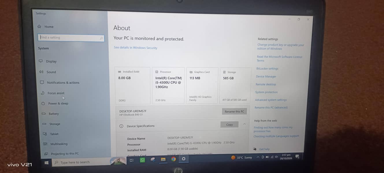 HP elite book 0
