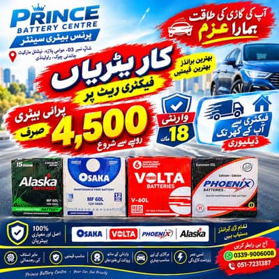 Car Batteries at Discounted Prices