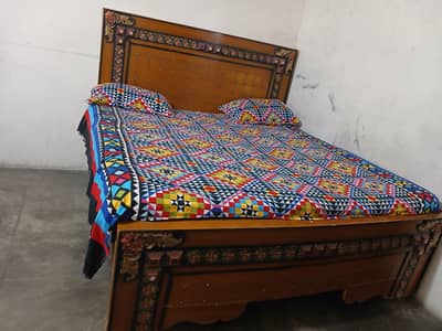 double set bed
