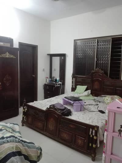 two bed dd west open first floor portion for rent in johar