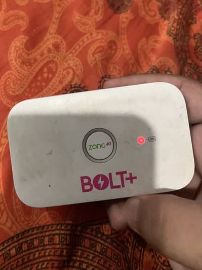 ZONG 4G BOLT+,Wifi Device