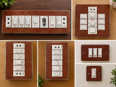 Switch board's with buttons