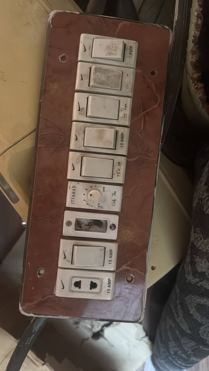 Switch board's with buttons 1