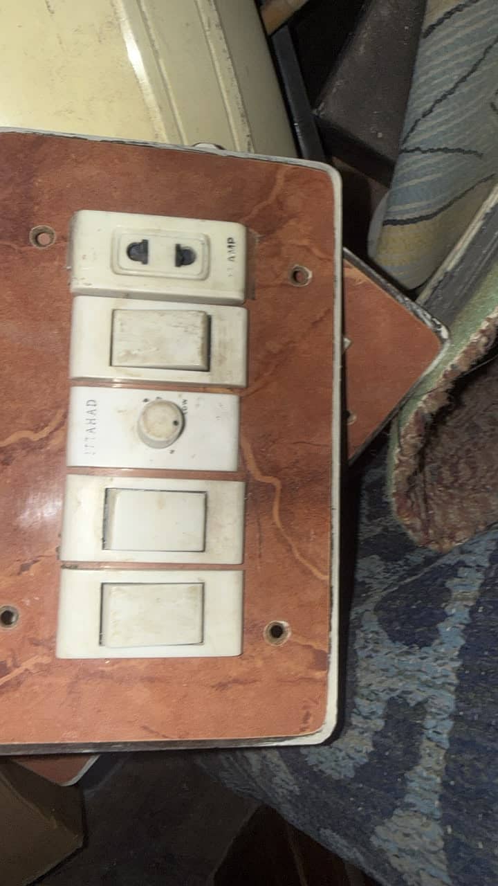 Switch board's with buttons 5