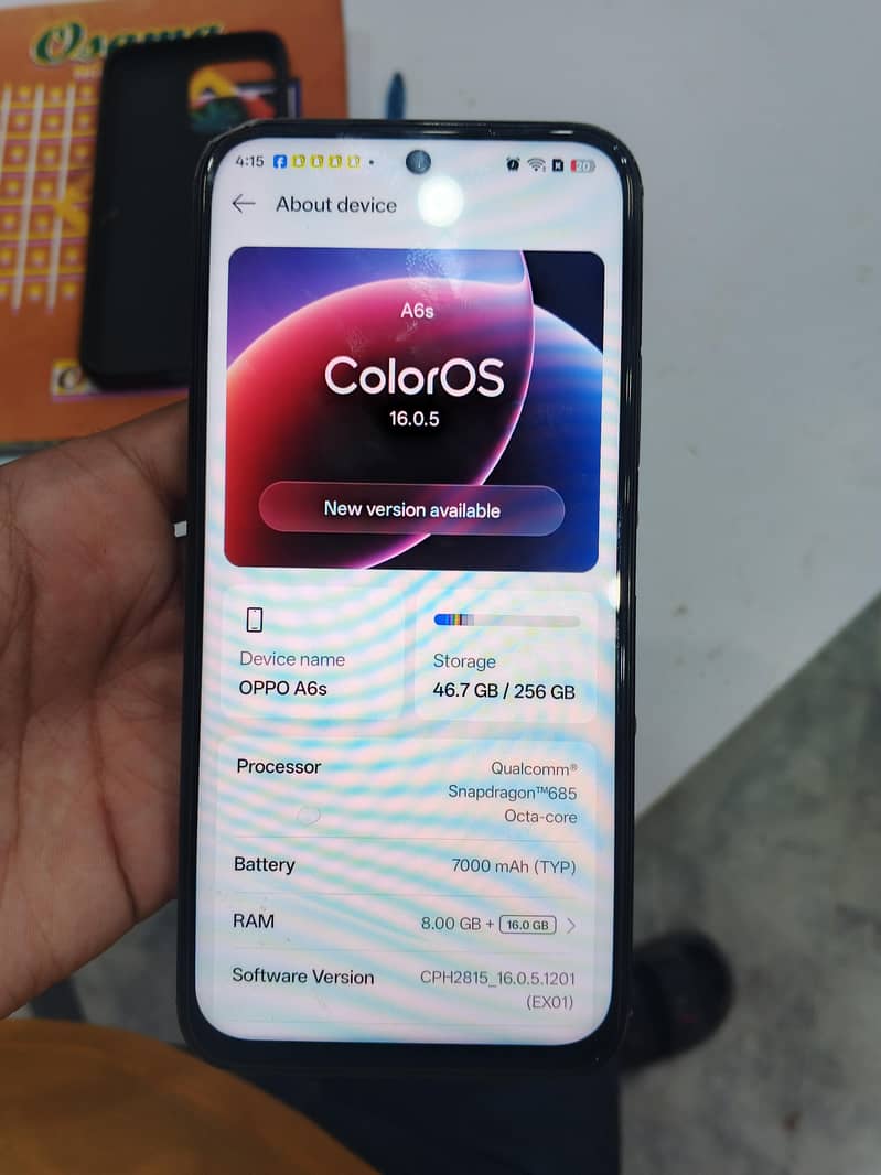 OPPO A6s 0
