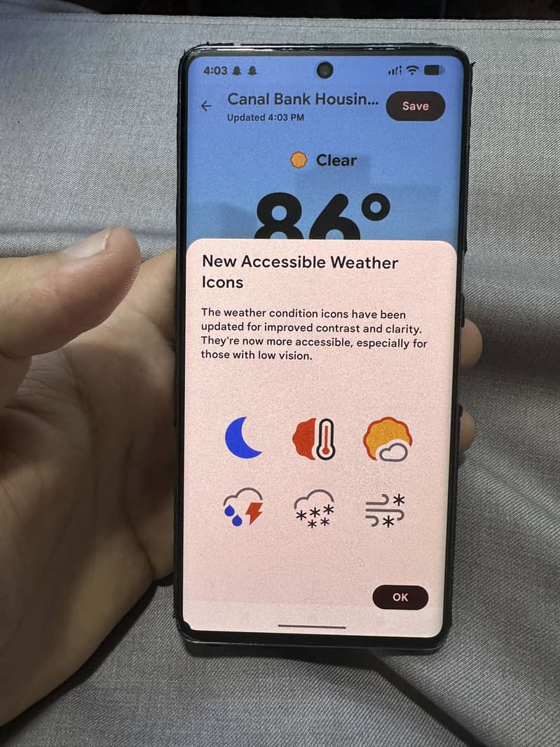 Google Pixel 7 Pro cp pta 0