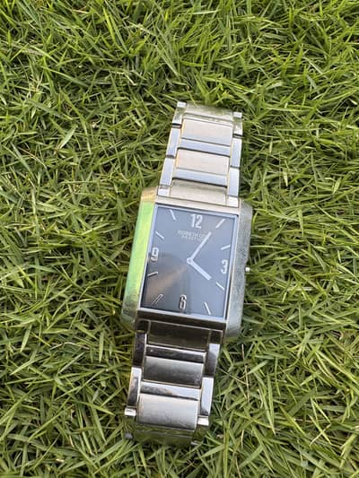 Kenneth Cole Reaction slim ultra-thin stainless steel watch