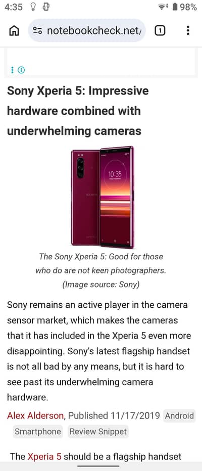 Sony Experia 5
