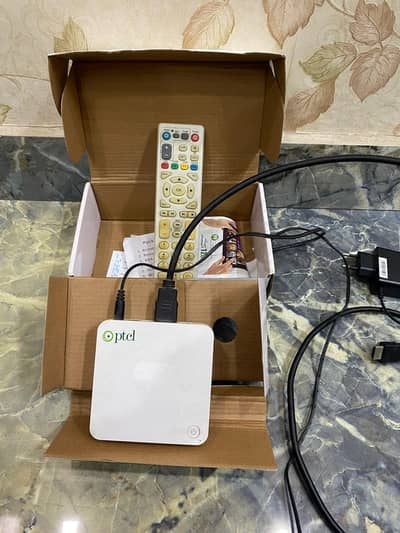 PTCL Smart TV Box with Original Remote & HDMI
