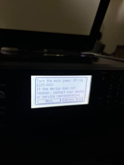Imageclass MF227dw 10/10 bs ek error h