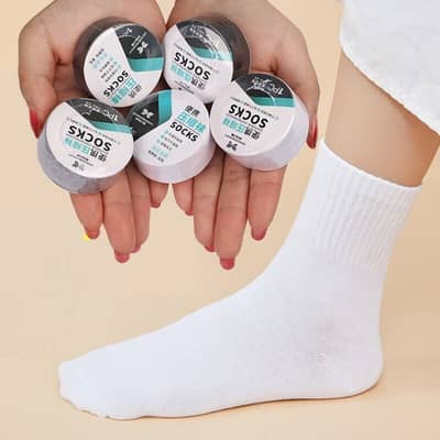 Disposable Compression Socks Pacs | Wash-Free Travel Socks | Portable