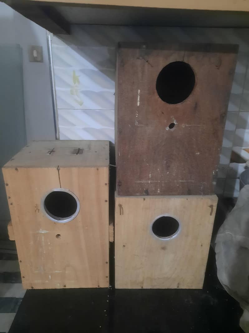 cages and breading box. . 1